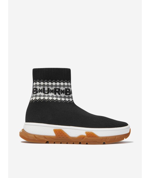 Burberry Kids Union Sock Trainers paiement sécurisé