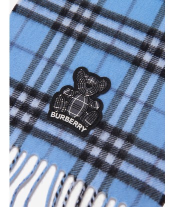 Burberry Kids Cashmere Check Bear Scarf shop