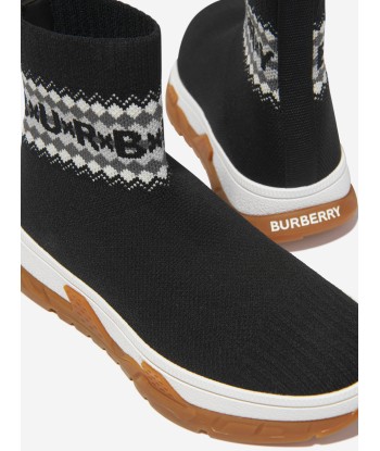 Burberry Kids Union Sock Trainers paiement sécurisé