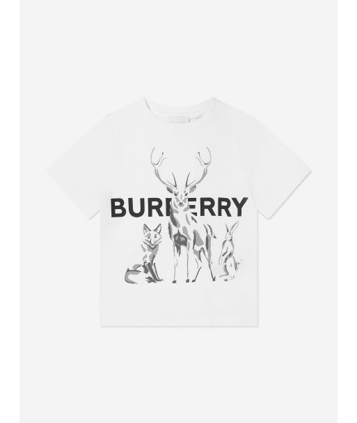 Burberry Boys Stag And Hare T-Shirt pas cher chine