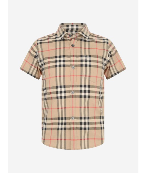 Burberry Boys Vintage Check Fredrick Shirt Paris Déstockage Promo