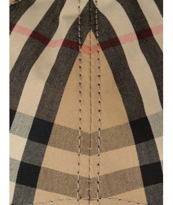 Burberry Beige Check Cotton Cap En savoir plus