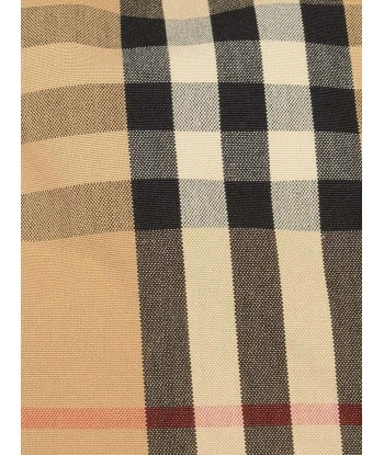 Burberry Beige Check Cotton Cap En savoir plus