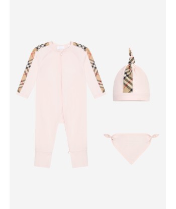 Burberry Baby Girls Babygrow Set la colonne vertébrale