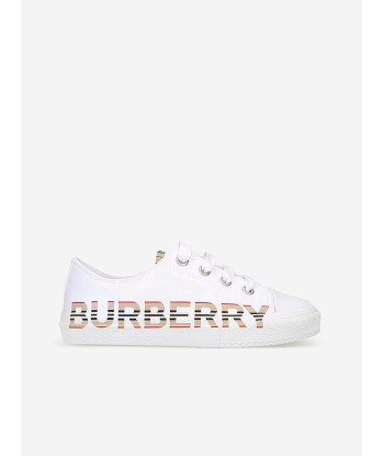 Burberry Kids Mini Larkhall Lace Up Trainers de la marque