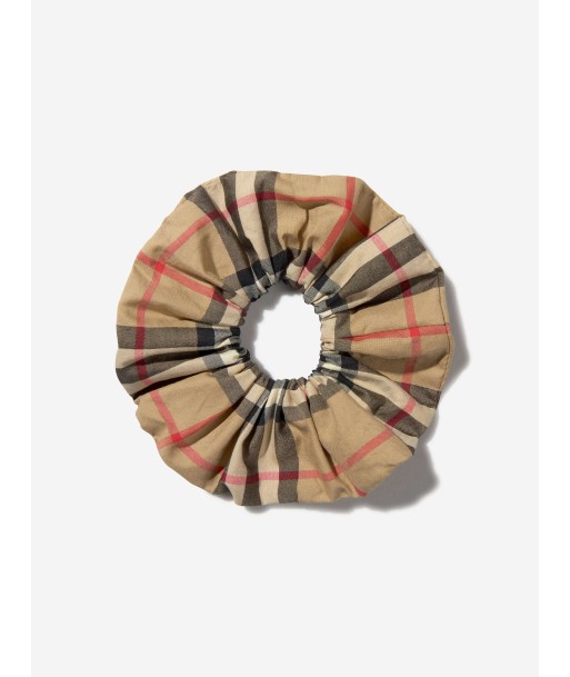 Burberry Girls Check Scrunchie in Beige rembourrage situé sous