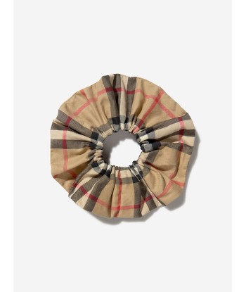 Burberry Girls Check Scrunchie in Beige rembourrage situé sous