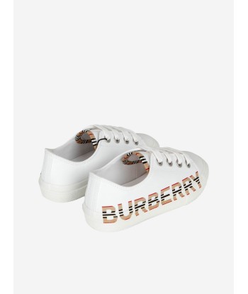 Burberry Kids Mini Larkhall Lace Up Trainers de la marque