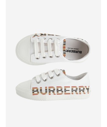 Burberry Kids Mini Larkhall Lace Up Trainers de la marque