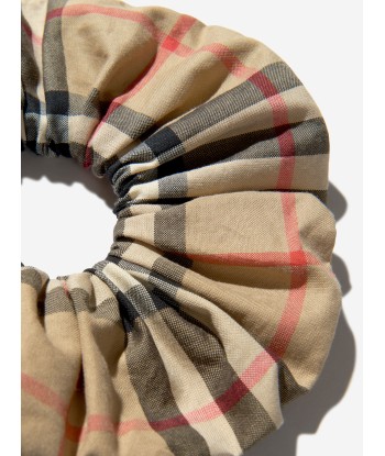 Burberry Girls Check Scrunchie in Beige rembourrage situé sous