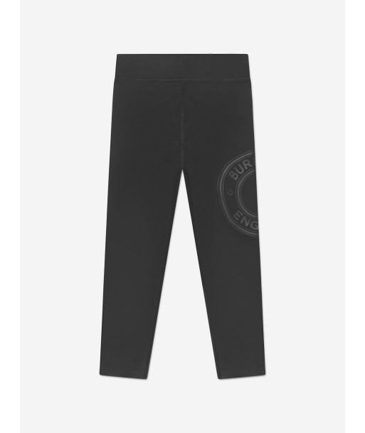 Burberry Girls Gina Roundel Leggings In Black chez Cornerstreet bien 