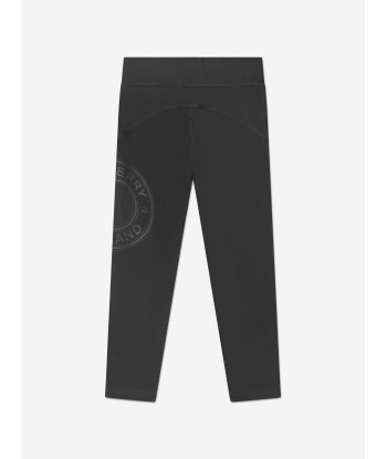 Burberry Girls Gina Roundel Leggings In Black chez Cornerstreet bien 