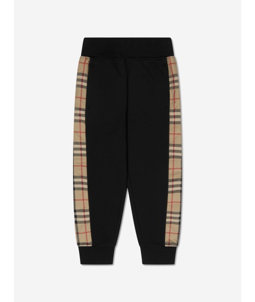 Burberry Kids Nolen Joggers In Black Jusqu'à 80% De Réduction