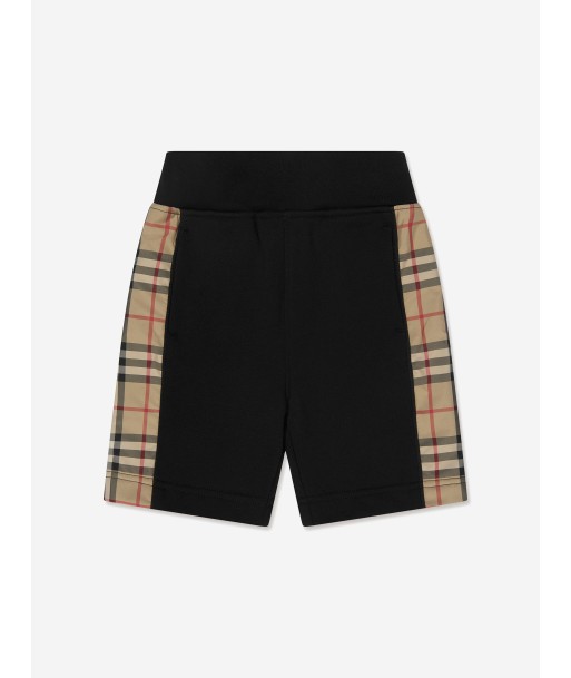 Burberry Boys Nolen Shorts In Black en stock