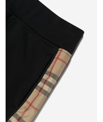 Burberry Kids Nolen Joggers In Black Jusqu'à 80% De Réduction