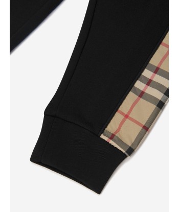 Burberry Kids Nolen Joggers In Black Jusqu'à 80% De Réduction