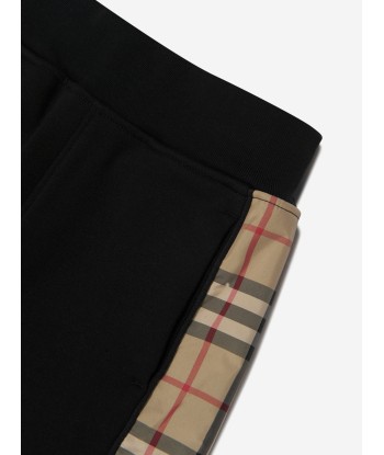 Burberry Boys Nolen Shorts In Black en stock