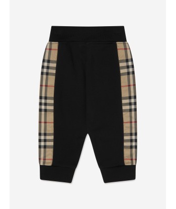 Burberry Baby Mini Nolen Joggers In Black les ligaments