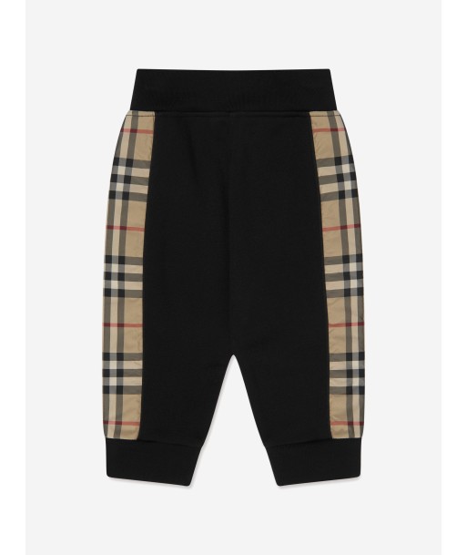 Burberry Baby Mini Nolen Joggers In Black les ligaments