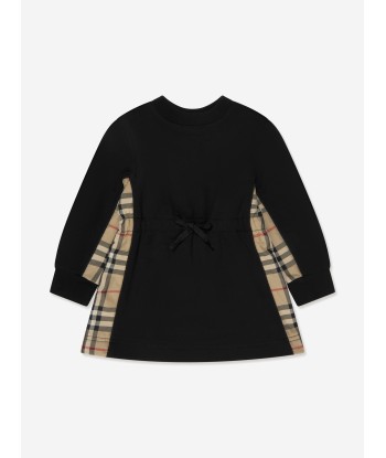 Burberry Baby Girls Mini Nolen Dress In Black l'achat 