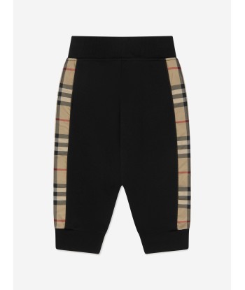 Burberry Baby Mini Nolen Joggers In Black les ligaments