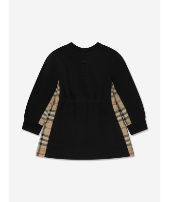 Burberry Baby Girls Mini Nolen Dress In Black l'achat 