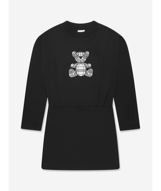 Burberry Girls Long Sleeve Tabot Bear Dress In Black l'achat 