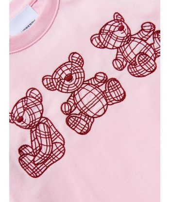 Burberry Baby Girls Mini Bear Trio T-Shirt In Pink Comparez plus de prix