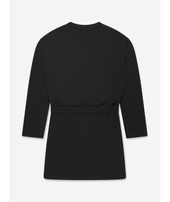 Burberry Girls Long Sleeve Tabot Bear Dress In Black l'achat 