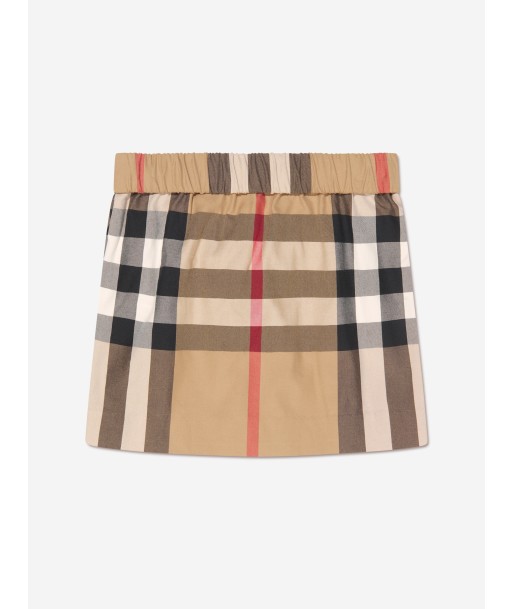 Burberry Baby Girls Mini Anjelica Check Skirt In Beige Voir les baskets