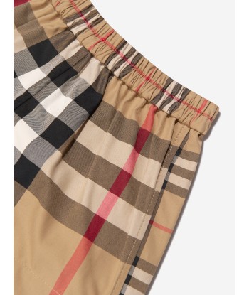 Burberry Baby Girls Check Mini Carmela Shorts In Beige vous aussi creer 