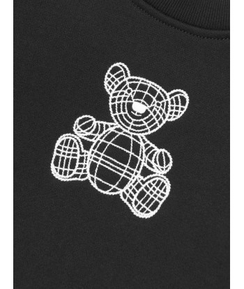 Burberry Baby Boys Mini Bear Chain Sweatshirt In Black commande en ligne