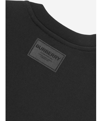 Burberry Baby Boys Mini Bear Chain Sweatshirt In Black commande en ligne