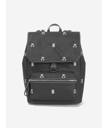 Burberry Kids Dewey Backpack In Black les ligaments