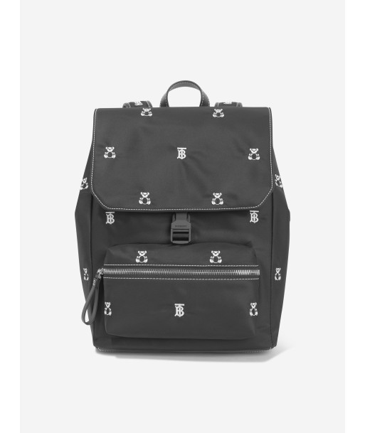 Burberry Kids Dewey Backpack In Black les ligaments