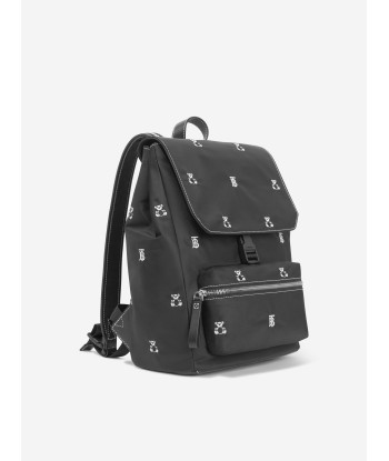 Burberry Kids Dewey Backpack In Black les ligaments