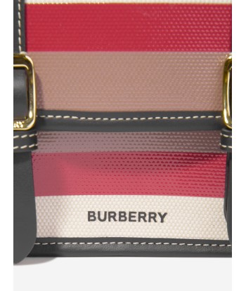 Burberry Girls Jayde Stripe Satchel In Ivory prix pour 