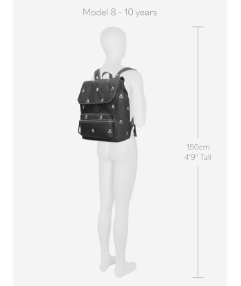 Burberry Kids Dewey Backpack In Black les ligaments