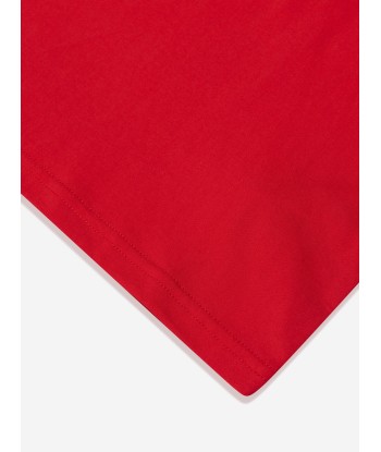 Burberry Boys Roundel T-Shirt In Red d'Europe débarque