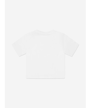 Burberry Baby Girls Cedar T-Shirt In White l'achat 