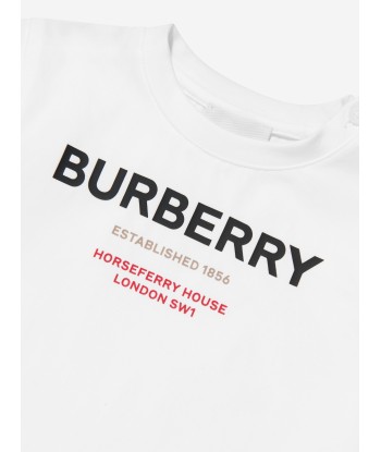 Burberry Baby Girls Cedar T-Shirt In White l'achat 