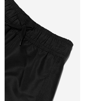 Burberry Boys Malcom Swim Shorts In Black Véritable concentré