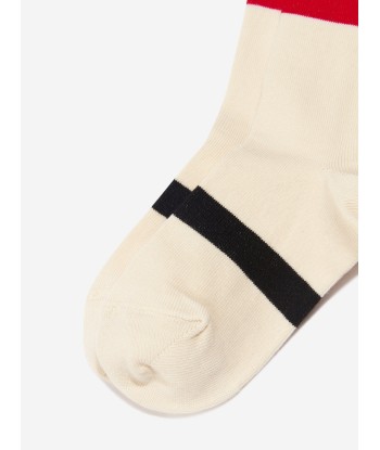 Burberry Kids Icon Text Socks In Multicolour Economisez 