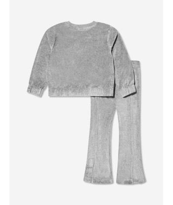 Calvin Klein Girls Monogram Velour Flare Tracksuit Toutes les collections ici