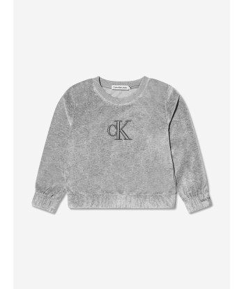 Calvin Klein Girls Monogram Velour Flare Tracksuit Toutes les collections ici