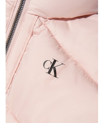 Calvin Klein Girls Logo Tape Light Jacket de pas cher