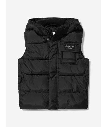 Calvin Klein Unisex Hooded Puffer Vest s'inspire de l'anatomie humaine