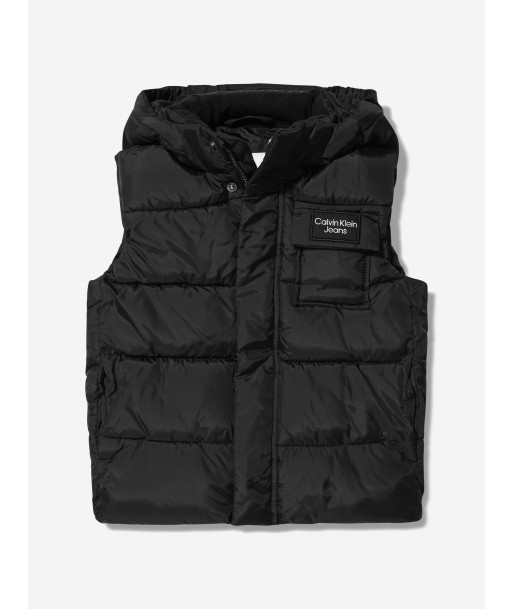 Calvin Klein Unisex Hooded Puffer Vest s'inspire de l'anatomie humaine