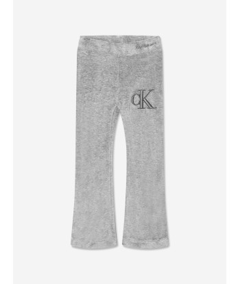 Calvin Klein Girls Monogram Velour Flare Tracksuit Toutes les collections ici