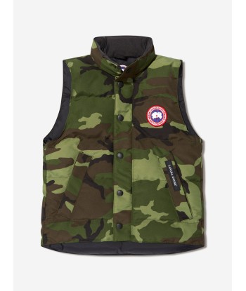 Canada Goose Boys Youth Vanier Gilet Economisez 